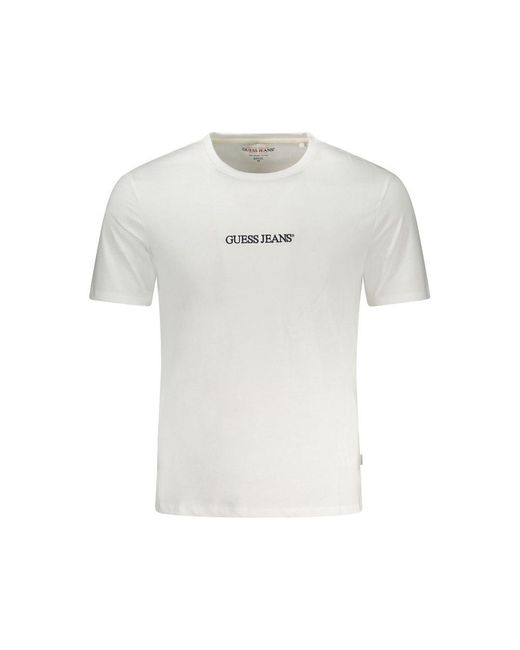 Guess White Cotton T for men
