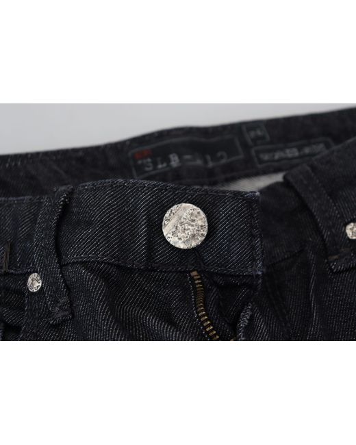 Acht Black Chic Low Waist Straight Jeans