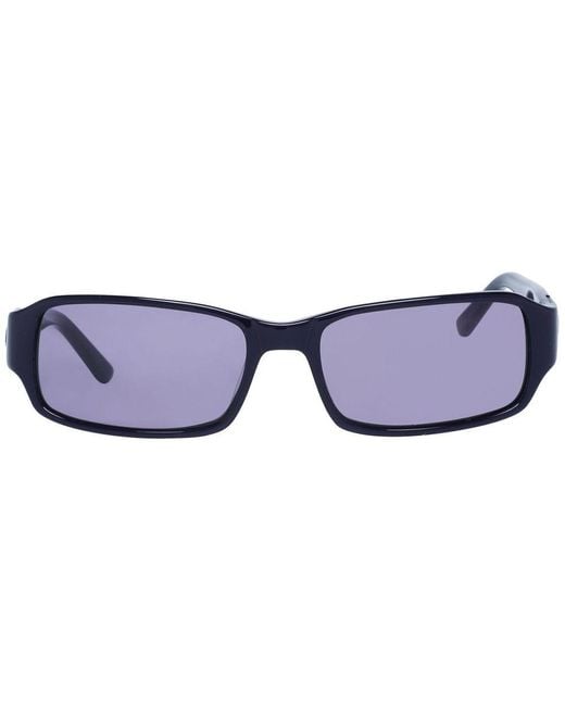 MORE&MORE Blue Purple Plastic Sunglasses