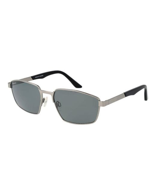 Serengeti Multicolor Gray Metal Sunglasses for men
