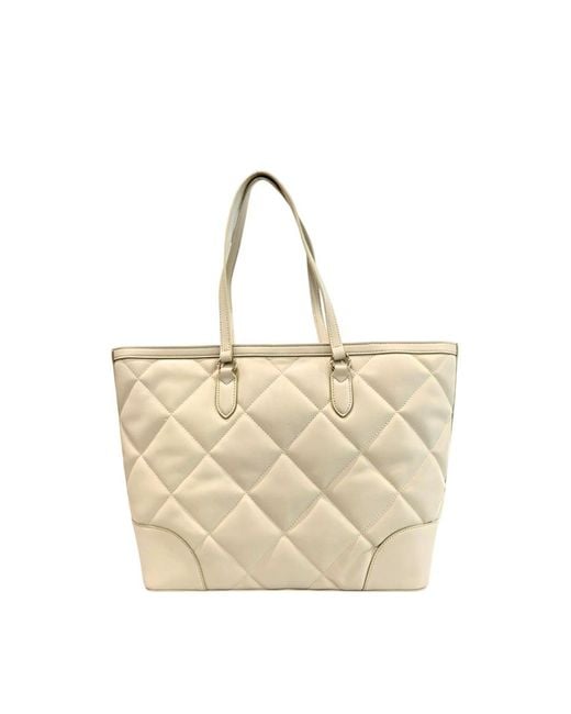 Twinset Metallic Pink Polyurethane Handbag