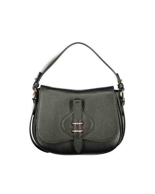 Coccinelle Black Leather Handbag