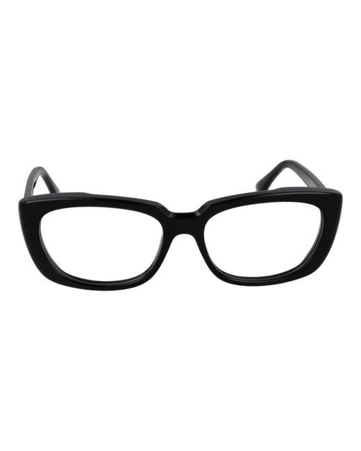 Max Mara Black Optical Frames With Sleek Design