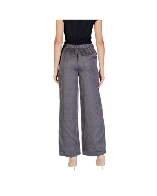 Jacqueline De Yong Black Wide Leg Pants Ja14837800136Ro