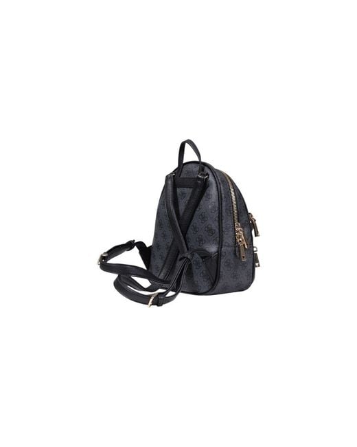 Guess Blue Gray Polyethylene Backpack