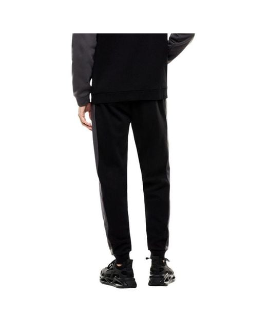 EA7 Black Cotton Sweatsuit for men