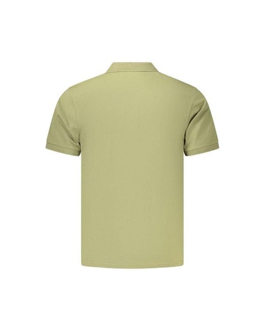 COVERI MOVING Green Cotton Men's Polo for men
