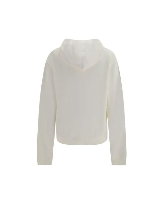 Gucci White Cotton Sweatshirt