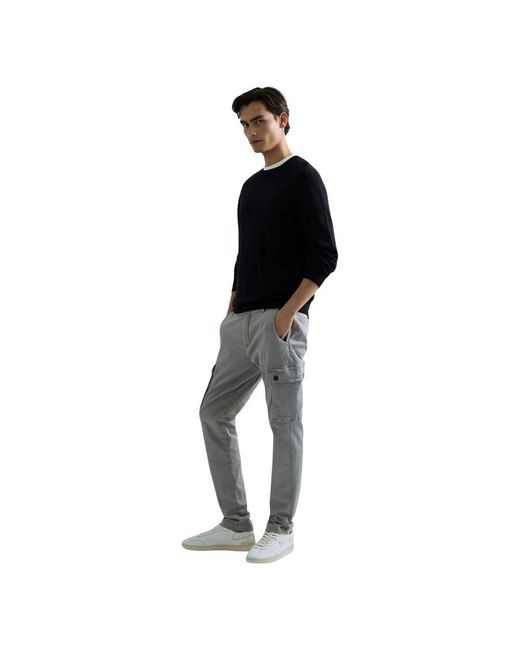 Replay Black Cotton Sweatshirt for men