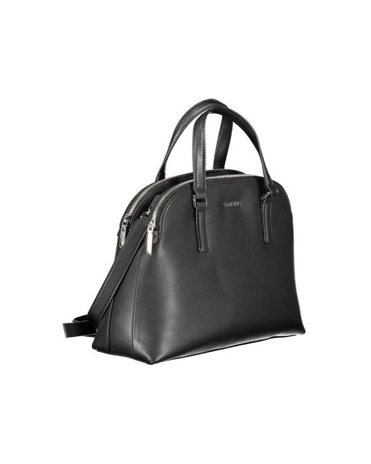 Calvin Klein Black Polyester Handbag