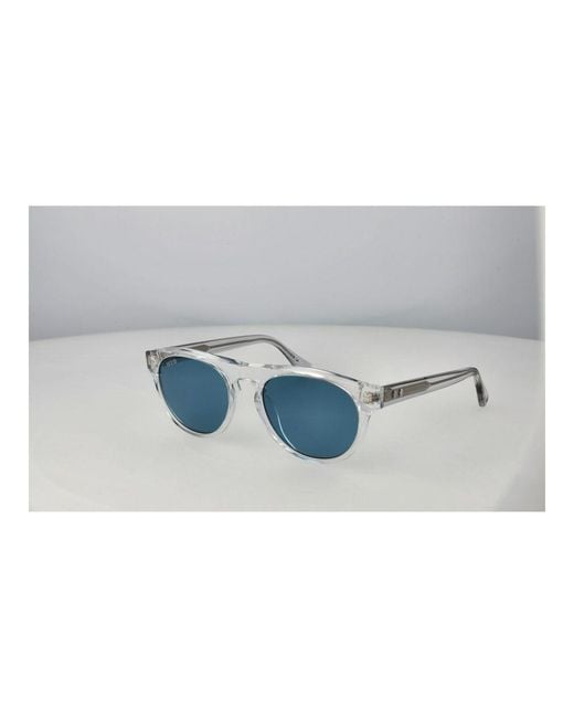 Web Blue Acetate Sunglasses for men