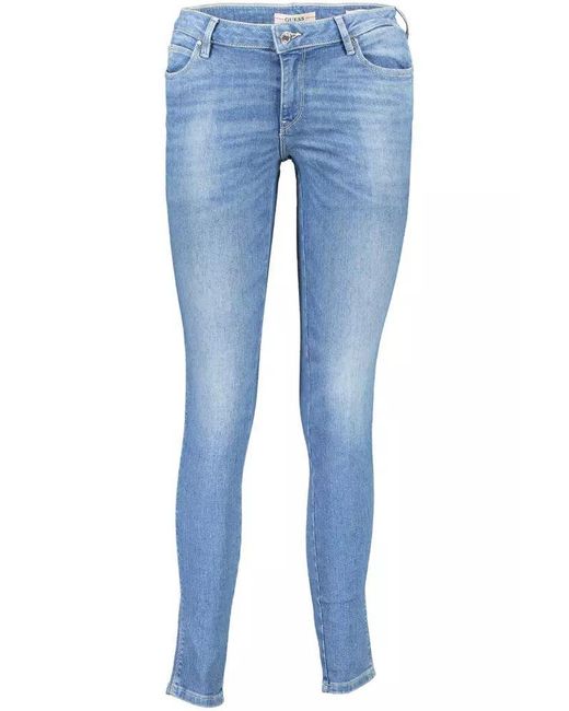 Guess Blue Cotton Jeans & Pant