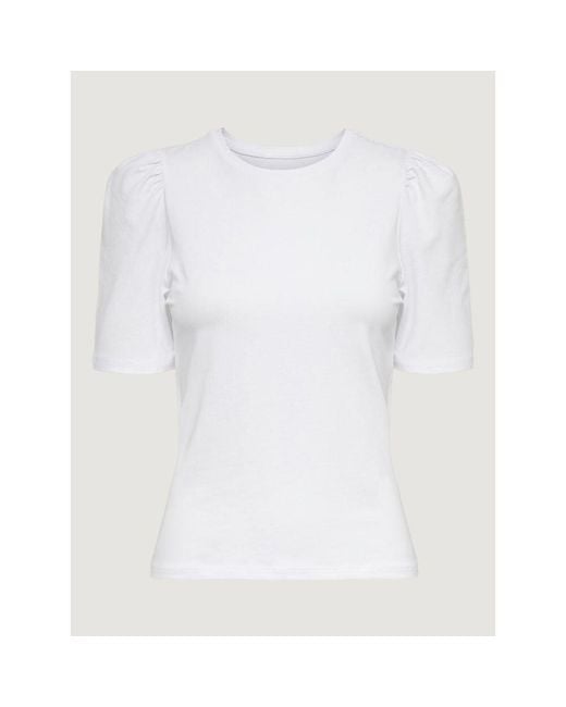 ONLY White Cotton Tops & T