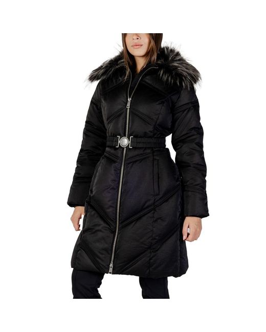 Guess Black Cotton Coat