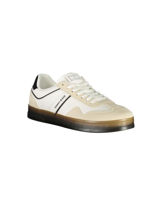 Tommy Hilfiger White Jeans Em0Em01276 Casual Sneakers for men