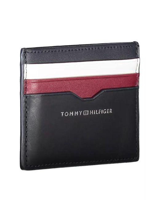 Tommy Hilfiger Blue Leather Wallet for men