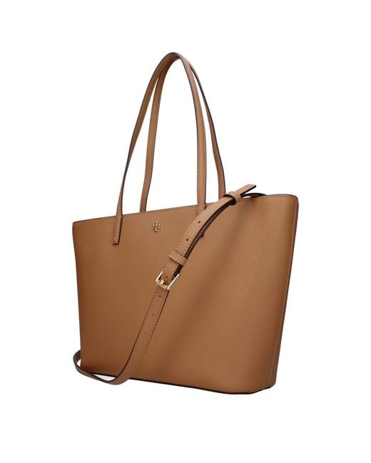Tory Burch Brown Leather Shoulder Bag for men