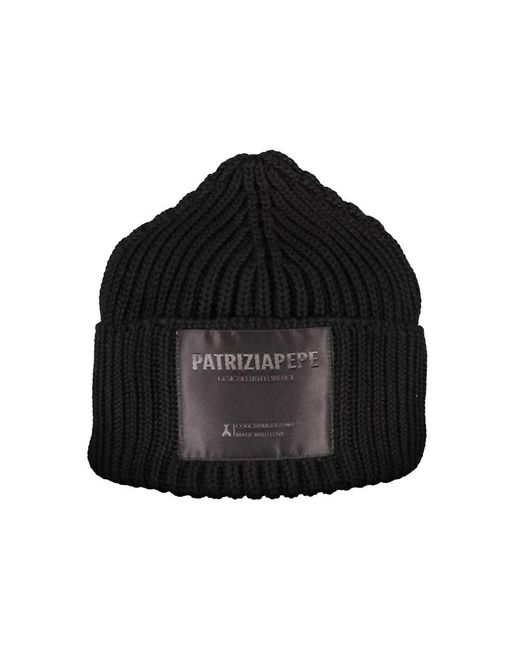 Patrizia Pepe Black Fabric Hat
