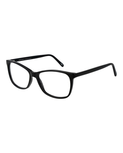 Andy Wolf Black Acetate Glasses (frames)