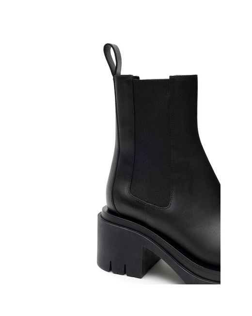 Bottega Veneta Black Leather Boot
