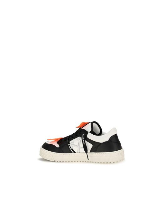 Off-White c/o Virgil Abloh Multicolor Calf Leather Bos Taurus Low Top Sneakers - Eu39/us6 for men