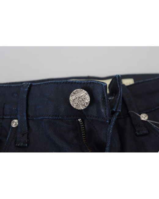 Acht Blue Chic Low Waist Skinny Jeans