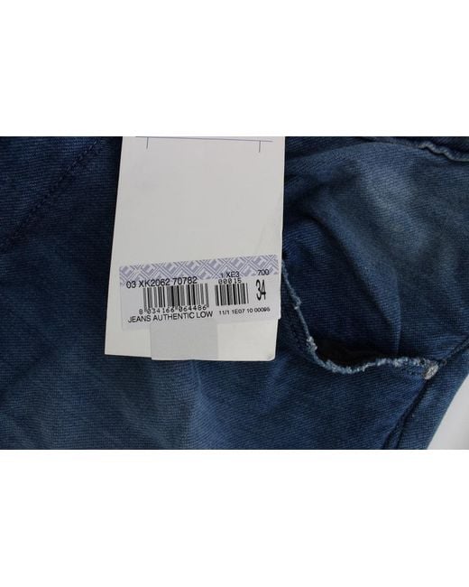 Acht Denim Cotton Stretch Slim Fit Jeans Blue Sig30471 for men