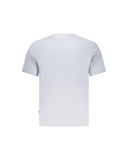 Pepe Jeans Blue Azzurro Cotton Mens T for men