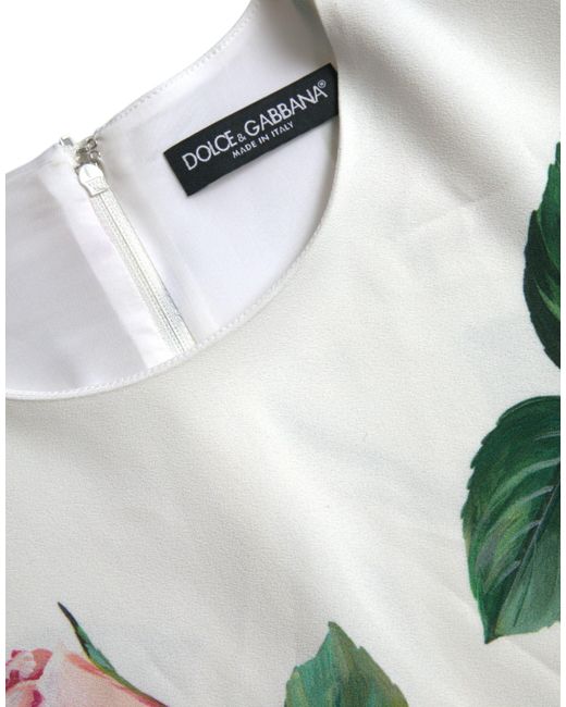 Dolce & Gabbana White Elegant Floral A for men