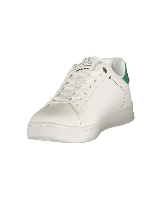 Gas White Polyurethane Men Sneaker for men