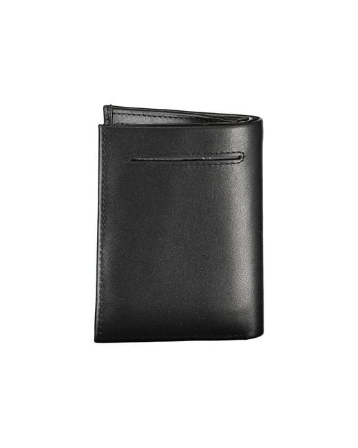 Calvin Klein Black Set Bifold 6cc W/coin Wallets for men