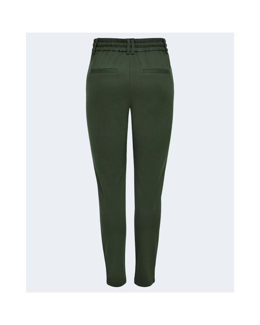 ONLY Green Viscose Jeans & Pant