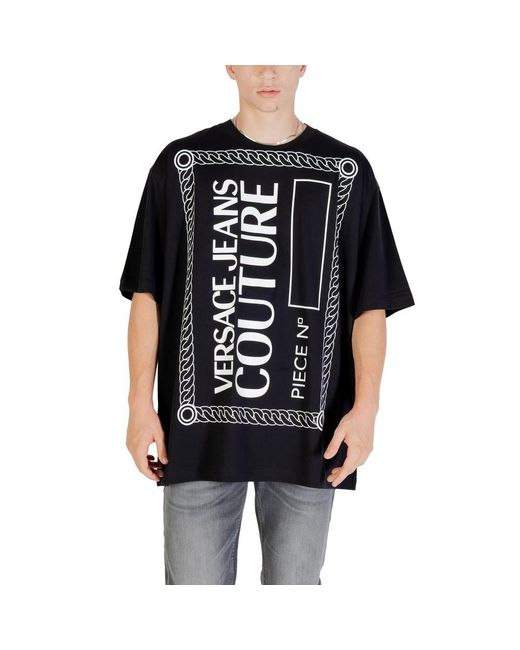 Versace Jeans Black Cotton T for men