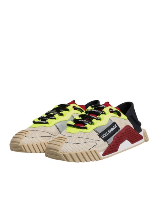 Dolce & Gabbana Multicolor Low Top Ns1 Sneakers Shoes for men