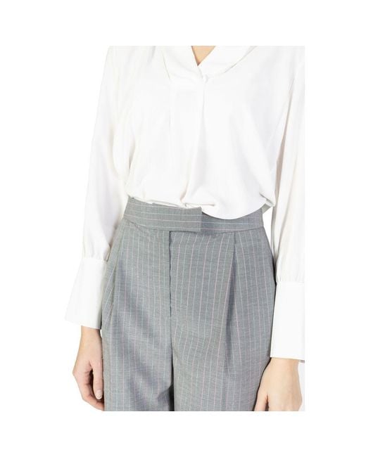 Rinascimento Gray Polyester Jeans & Pant