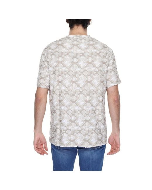 Antony Morato White Beige Polyester Sportswear for men