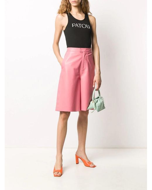 Patou Black Iconic Tank Top