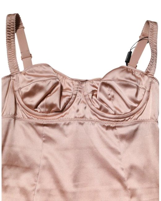 Dolce & Gabbana Brown Party Dresses