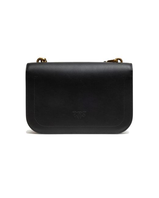 Pinko Black Love Bell Classic Shoulder Bag