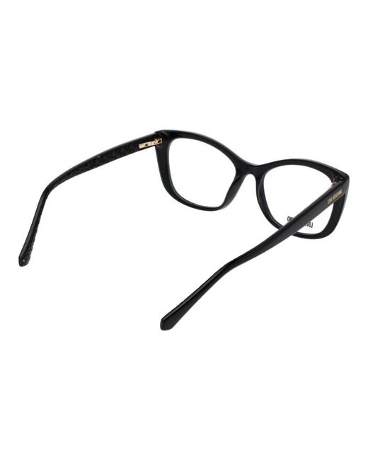 Love Moschino Black Cellulose Propionate Glasses (Frames) Accessory