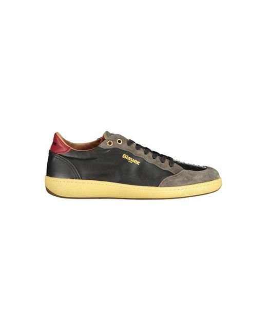 Blauer Black Polyester Sneaker for men