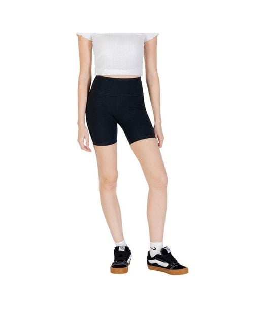 Converse Blue Black Cotton Bermuda Shorts