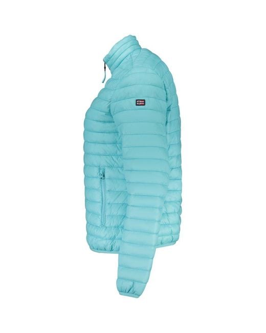 Norway 1963 Blue Azzurro Polyamide 's Jacket