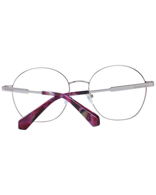 Christian Lacroix Metallic Stainless Steel Glasses (Frames)