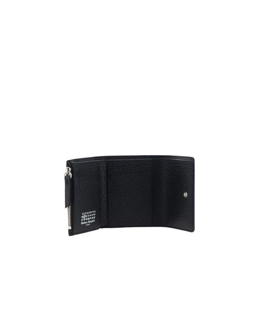Maison Margiela Black Calf Leather Bos Taurus Wallet