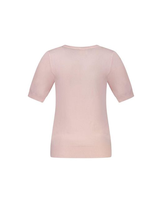 Guess Pink Rosa Viscosa Sweater