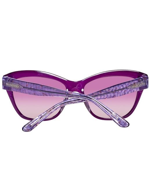 MARCIANO BY GUESS Purple Multicolor Acetate Sunglasses for men