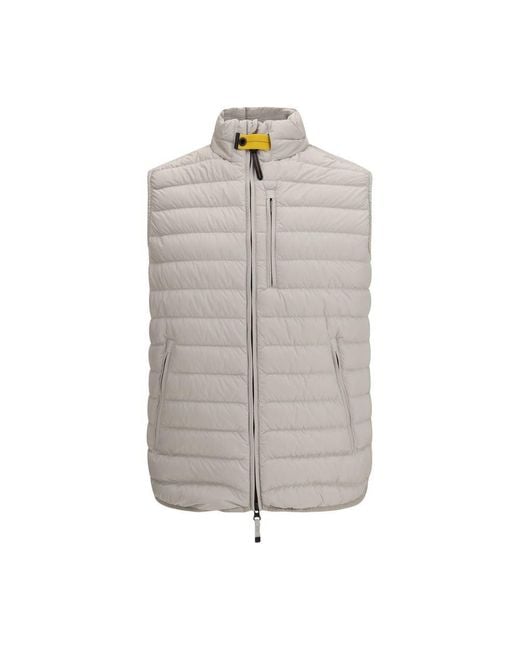 Parajumpers Gray Beige Polyester Clothing for men
