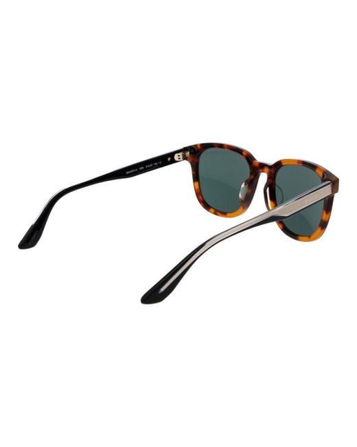 BMW Black Brown Acetate Sunglasses for men