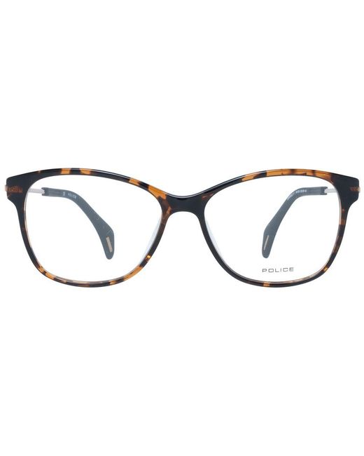 Police Brown Plastic Glasses (Frames)